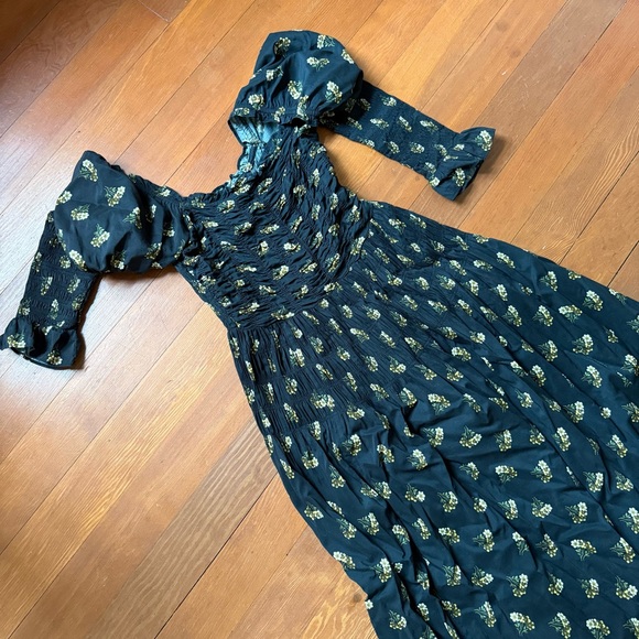 Doen Black Wilmina Floral Dress - Picture 5 of 6